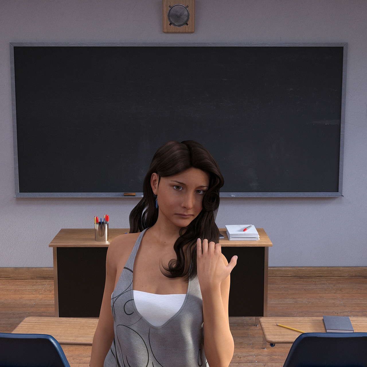 Image - school teacher board class room