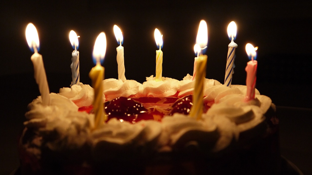 Image - cake candles holiday day of birth
