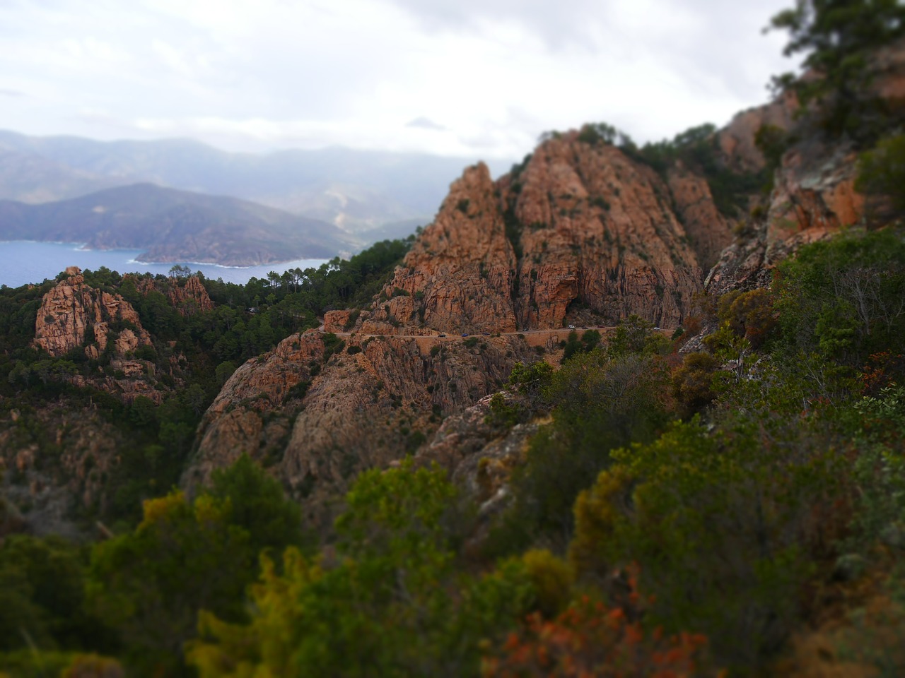 Image - mountain miniature landscape forest