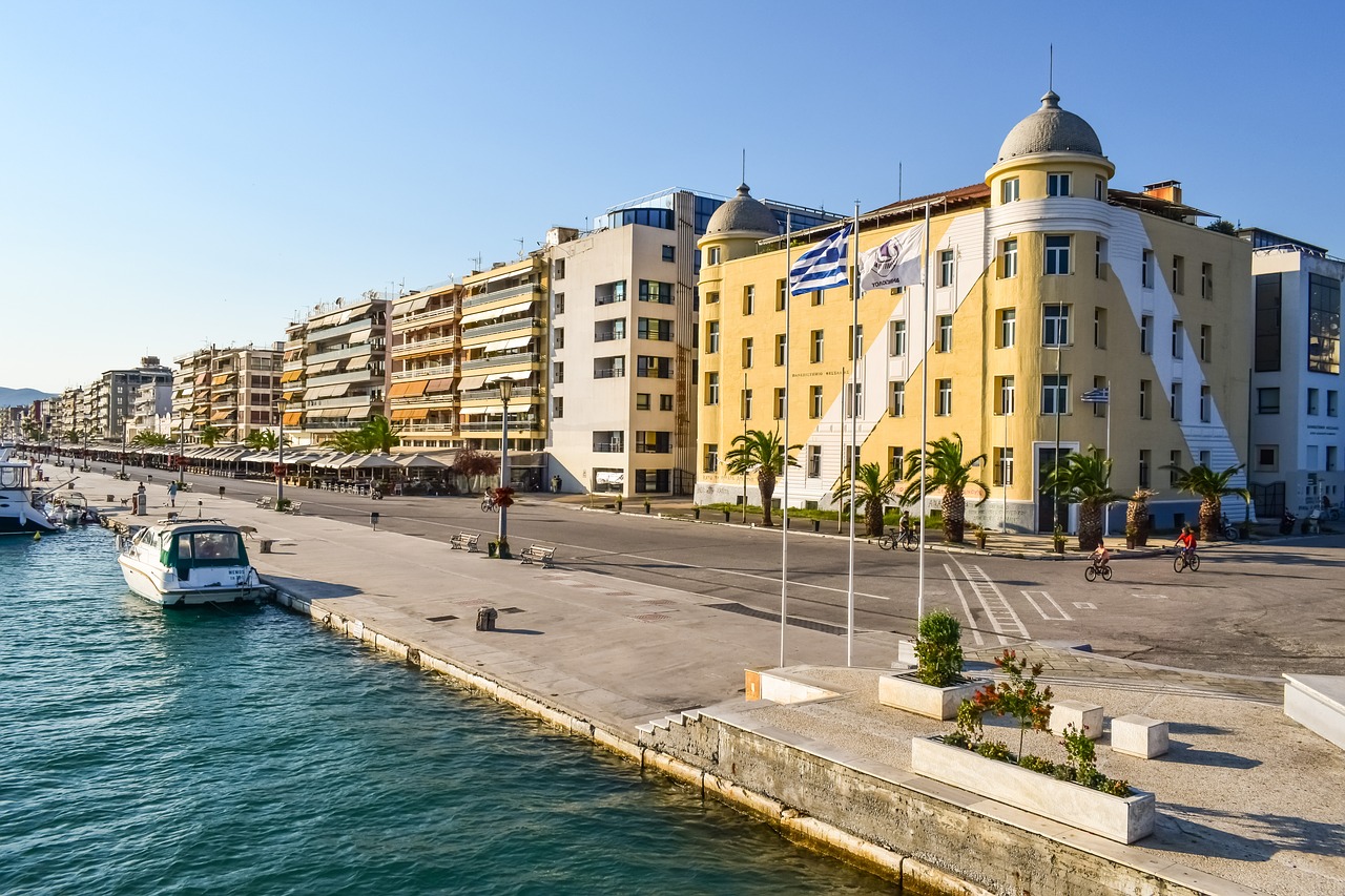 Image - greece volos promenade travel