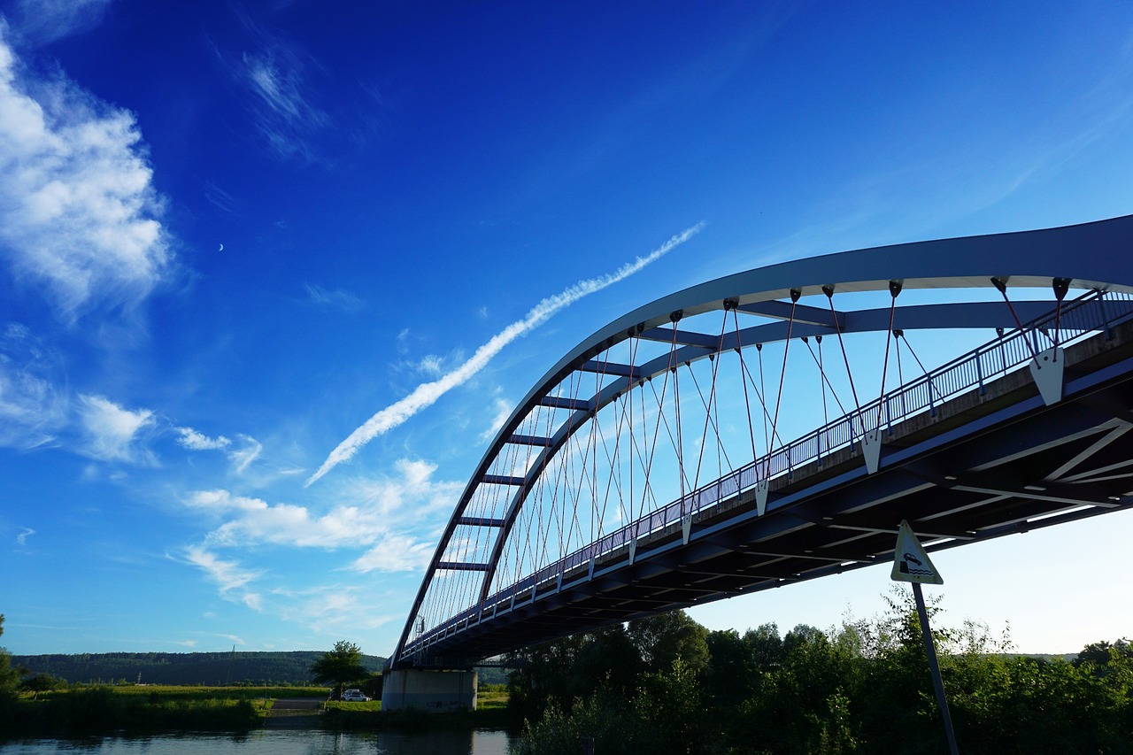 Image - sky moon main bridge half moon