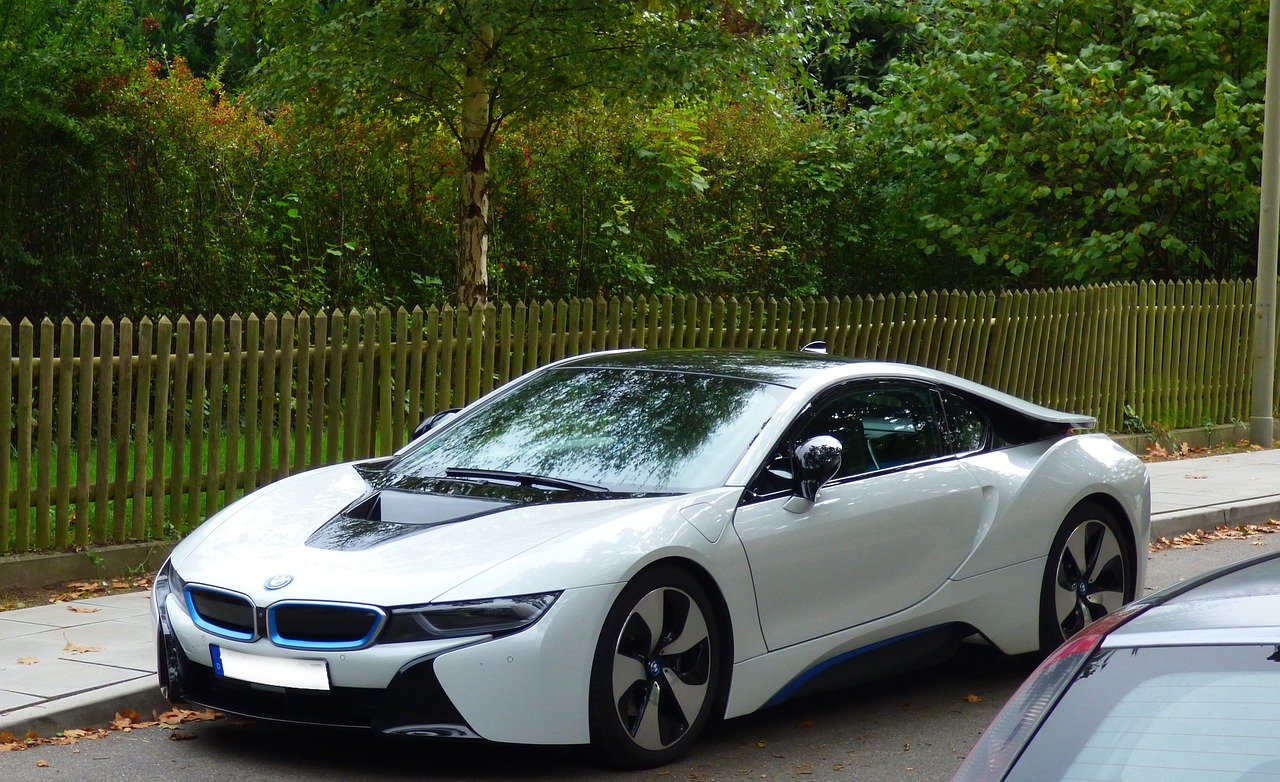 Image - bmw i8 electric car pkw auto