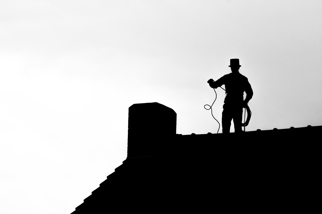 Image - chimney sweep roof chimney