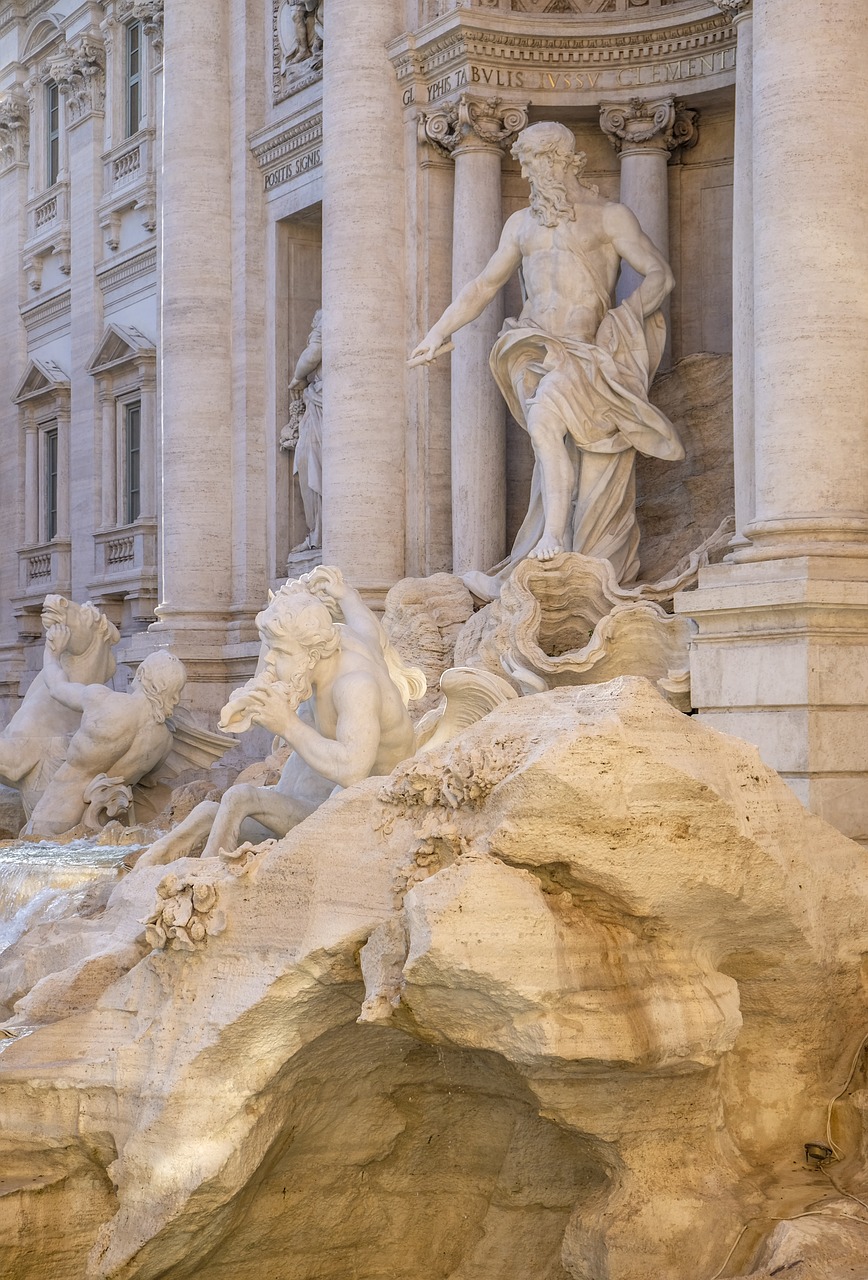 Image - trevi fountain fountain rome art