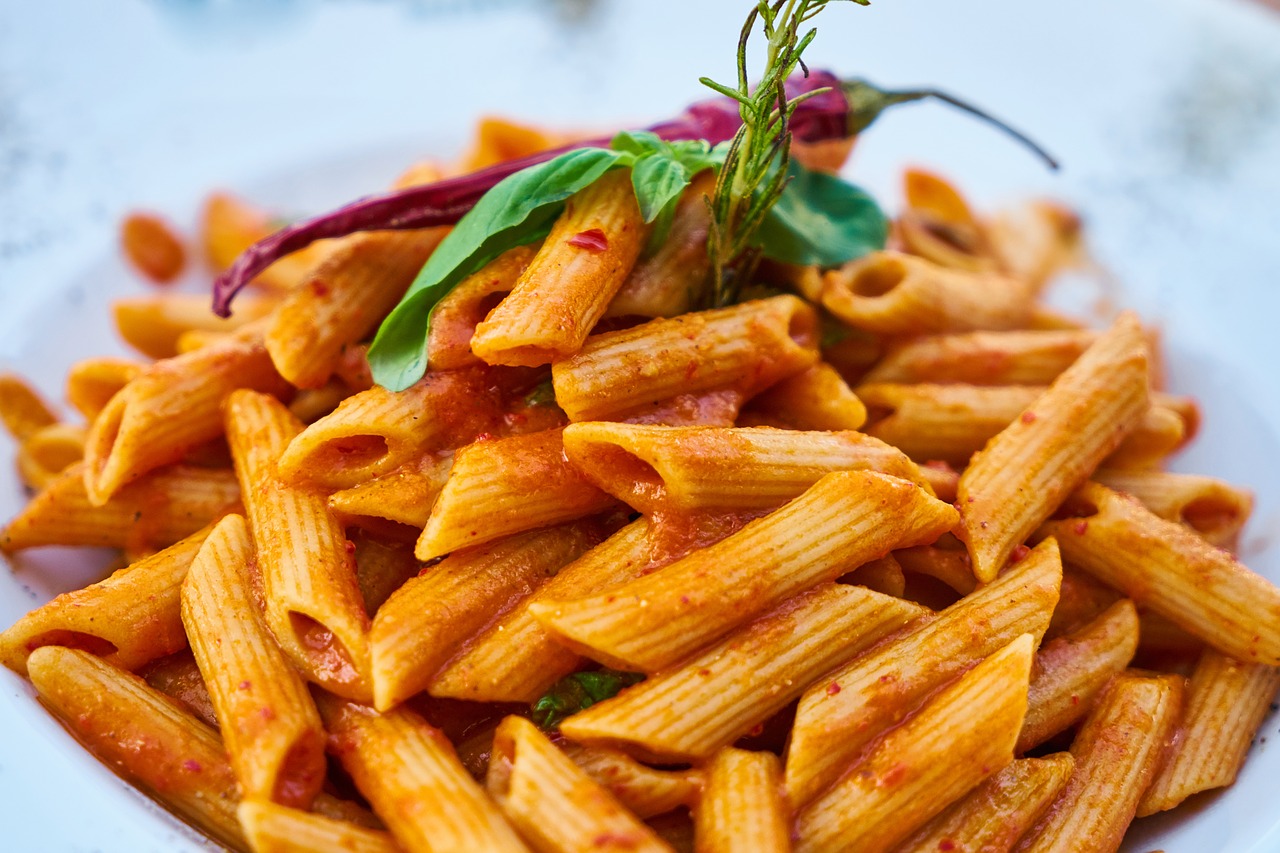 Image - pasta plate dough carb table