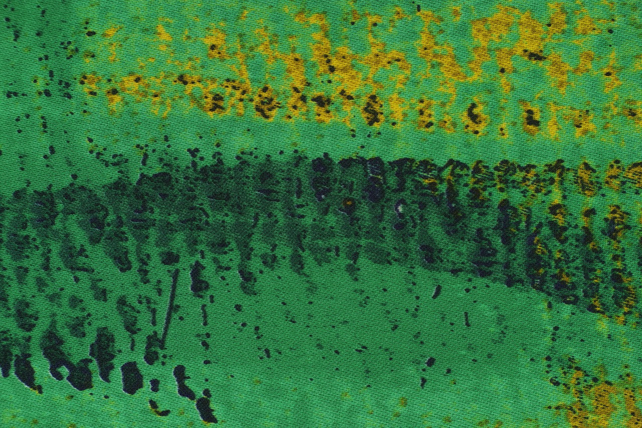 Image - green fabric textile macro detail