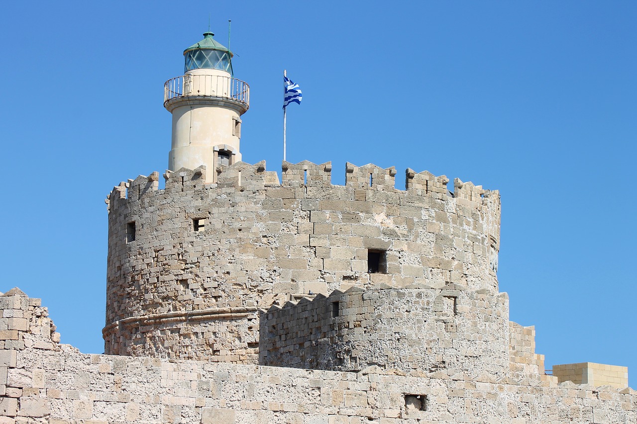 Image - agios nikolaos castle mandraki port