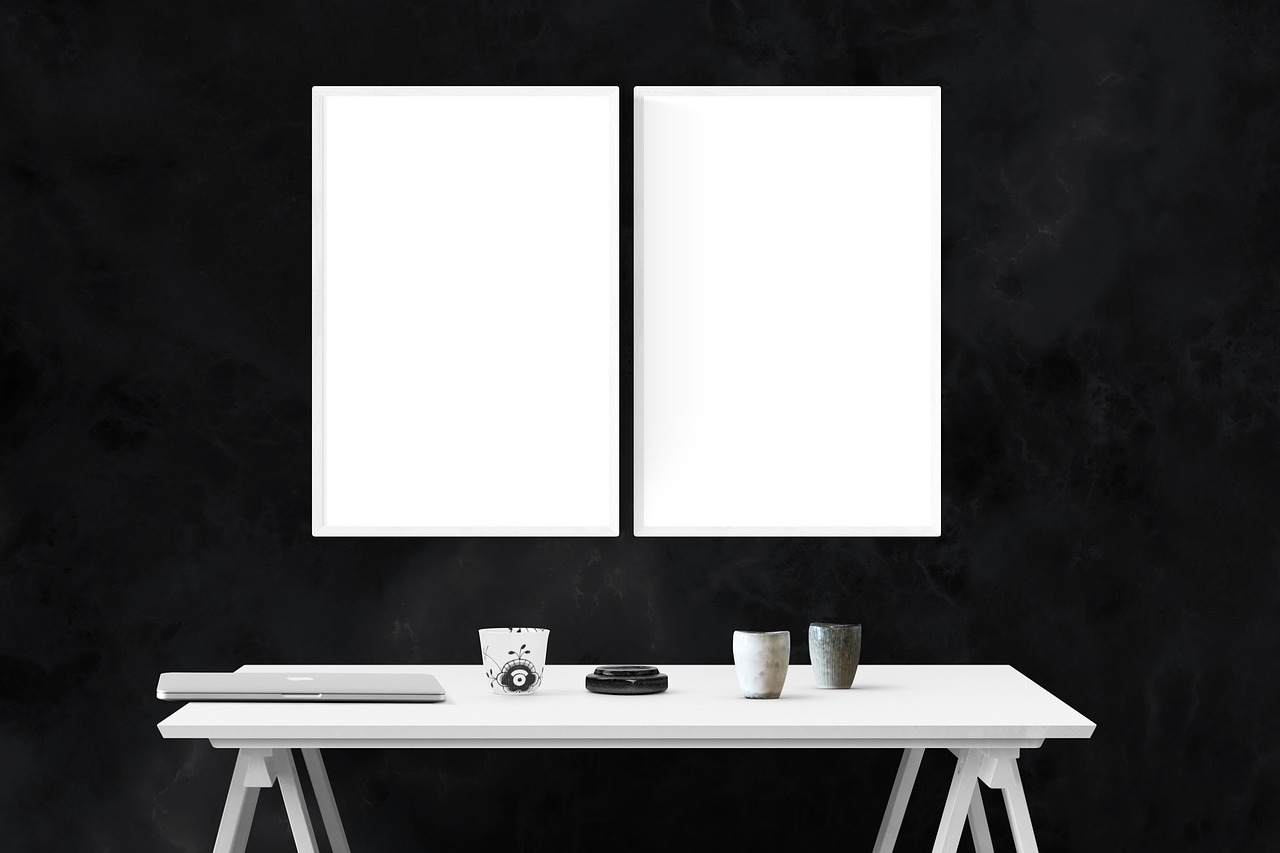 Image - mockup wall poster mock frame