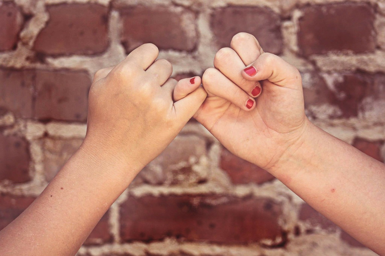 Image - pinky swear friends pinky promise