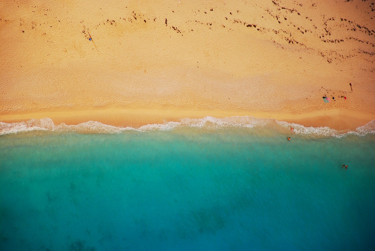 Image - beach shoreline coast summer shore