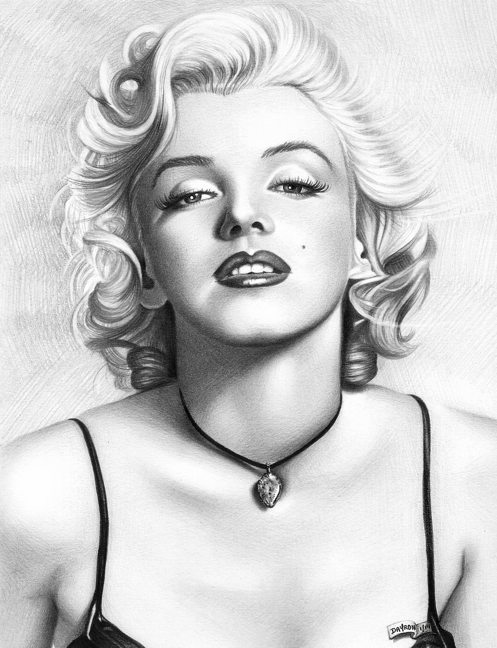 Image - marilyn monroe art draw marilyn