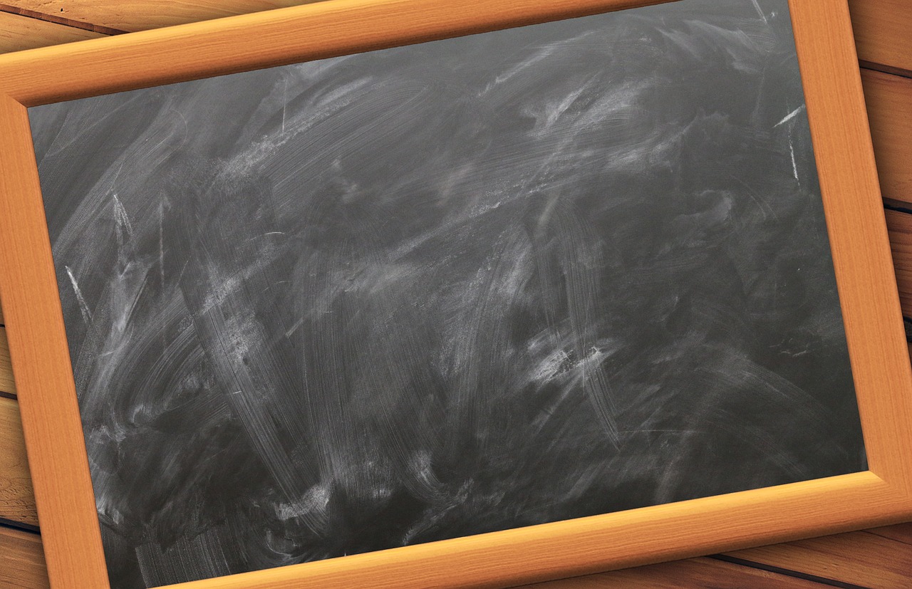 Image - school board empty slate